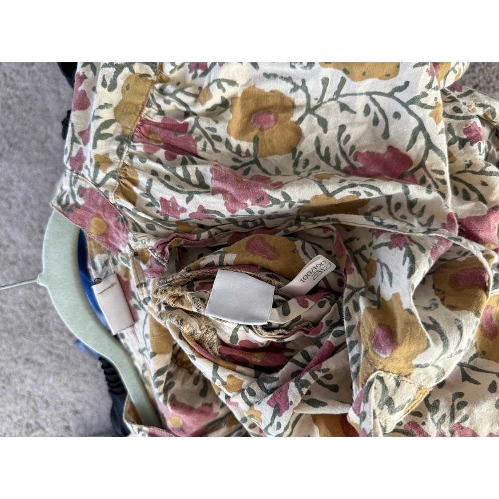eric bergere dou bochi dress Floral Designer French Size XS Midi - Picture 8 of 9